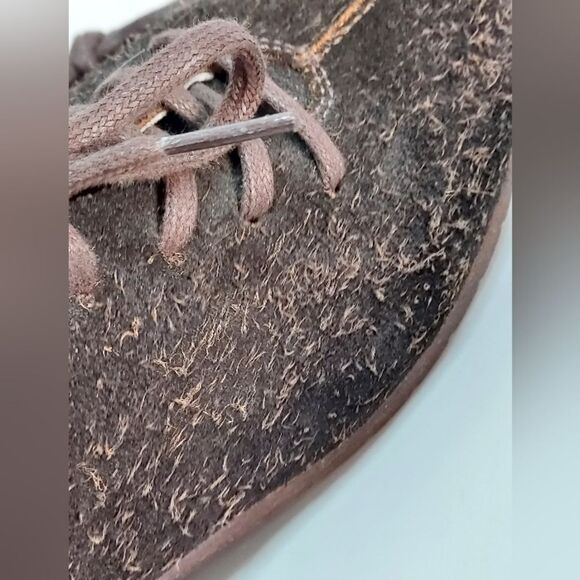 Born Macias Brown Brushed Suede Oxford 7 - Picture 7 of 11